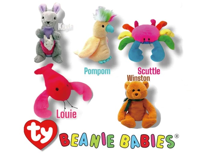 【Beanie Babies（ビーニー・ベイビーズ）】限定復刻で登場。